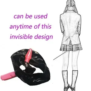 pornhint Pornhint PU Leather Female Male Chastity Belt Device & Vibratings Plug Bondage Adult Game