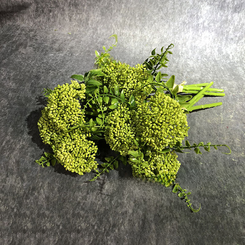 Tegooe Simulation Oat Fruit Cluster Artificial Floral Greenery Bouquet for Home Decor
