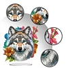 Flower Wolf Double Sided - 5D DIY Ornament