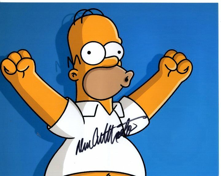 DAN CASTELLANETA signed autographed THE SIMPSONS HOMER SIMPSON 8x10 Photo Poster painting