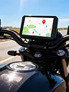 5 Inch Motorcycle Carplay Navigation System with Wireless CarPlay & Android Auto Portable Screen with BT Navigation for Motorcycle