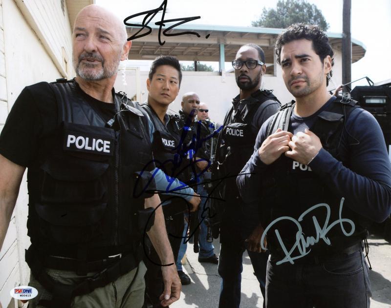 Gang Related (4) O'Quinn, Rza, Kang & Rodriguez Signed 11X14 Photo Poster painting PSA #W00415