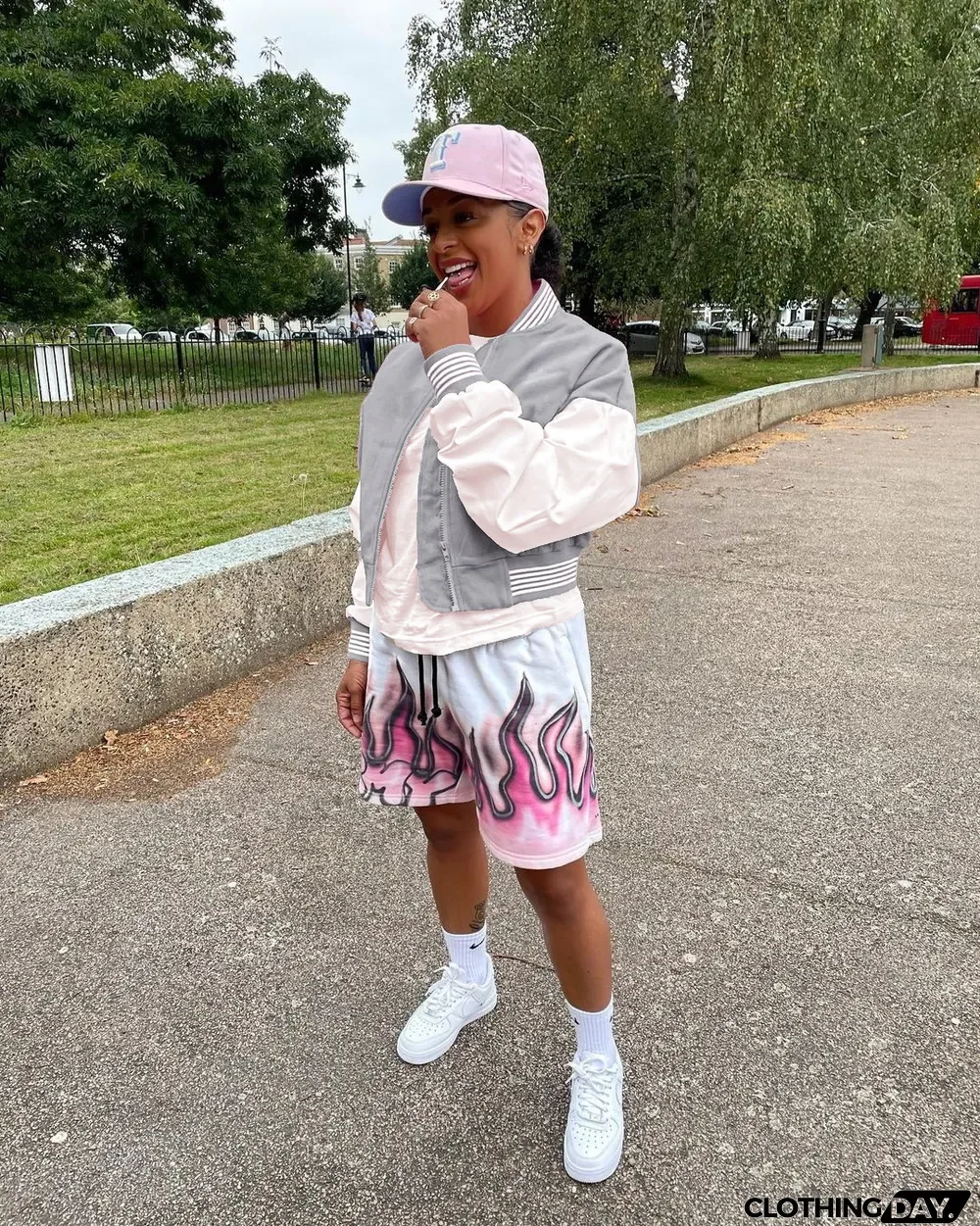 Fashion Hip-hop Style Stitching Threaded Zipper Baseball Uniform