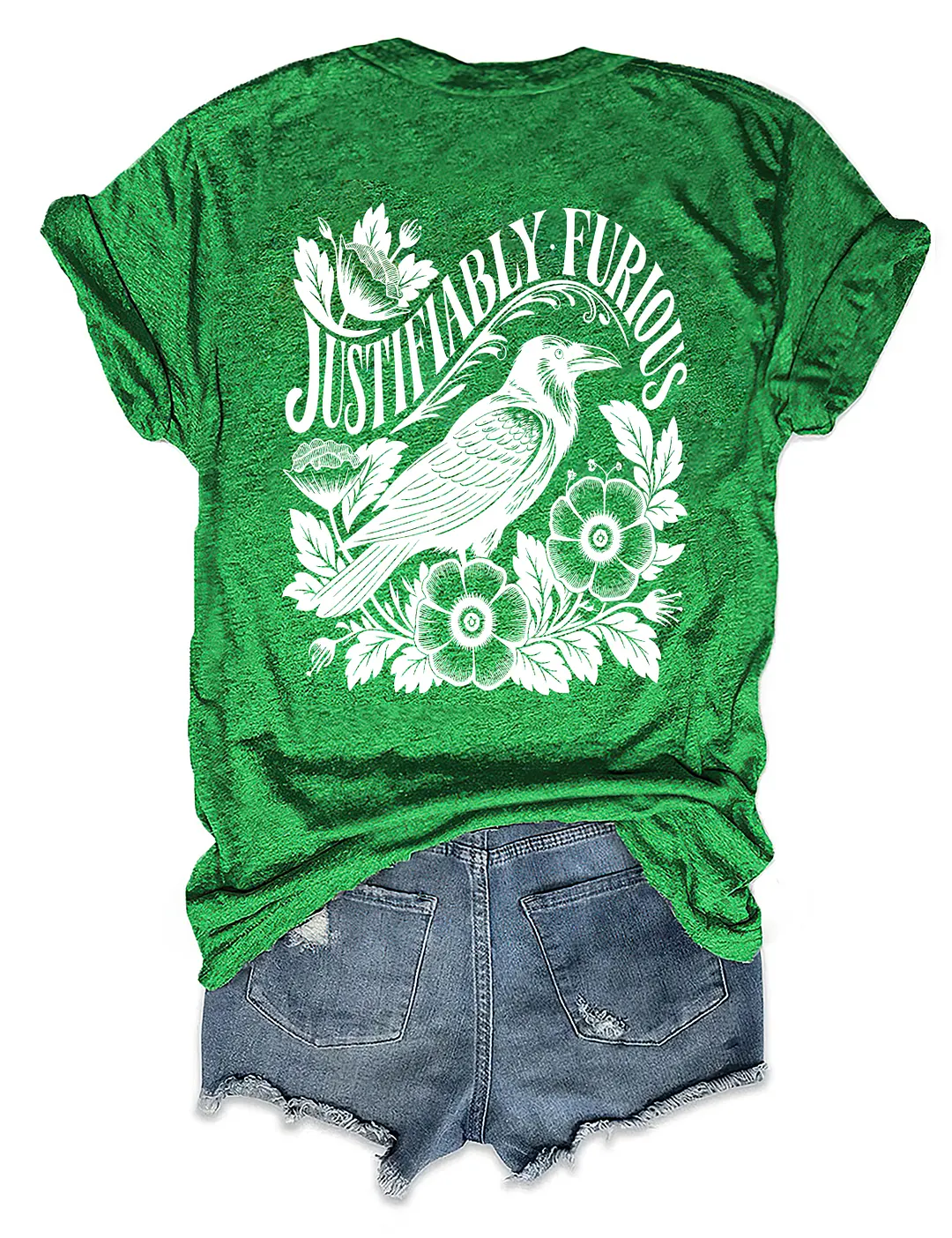 Justifiably Furious Raven T-shirt