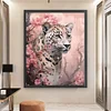 【Limited Stock Sale】Flowers, Grass And Tigers-11CT Stamped Cross Stitch 50*60cm/19.69*23.62in(Big Size)