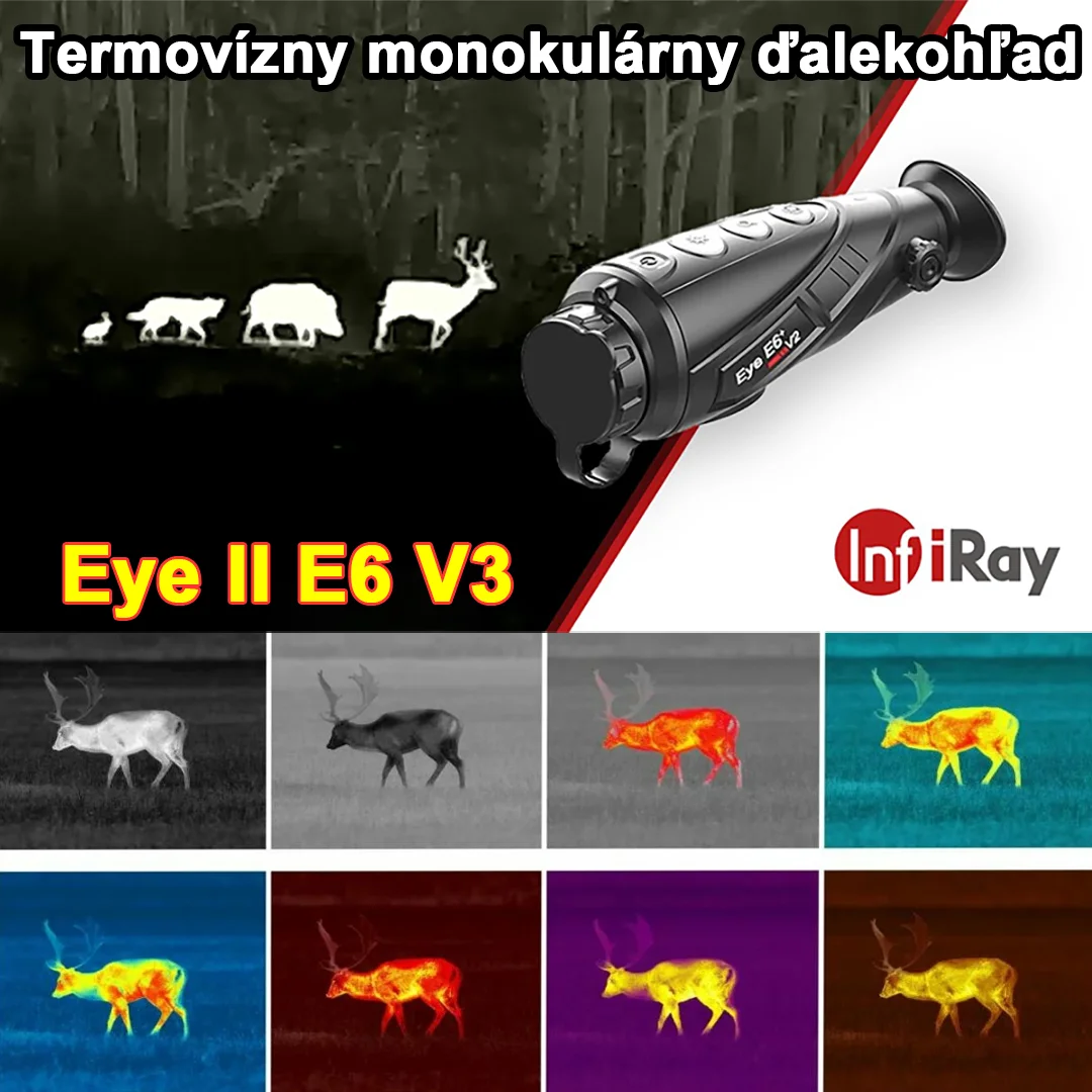 Monokular termowizyjny Eye II E6 Plus V3.0 Series