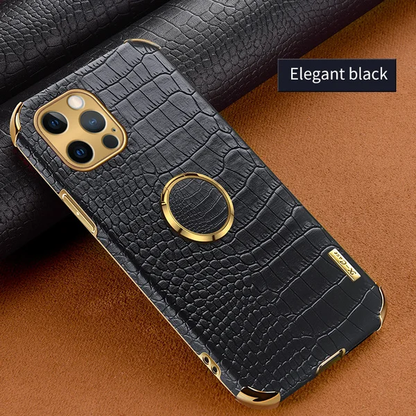 Leather Magnetic Soft Silicone Phone Cover for iPhone  Etrgadget- Smartphone Cases & Covers | Accessories