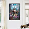 Feather Angel Girl - Round AB Drills Diamond Painting(65*45cm)
