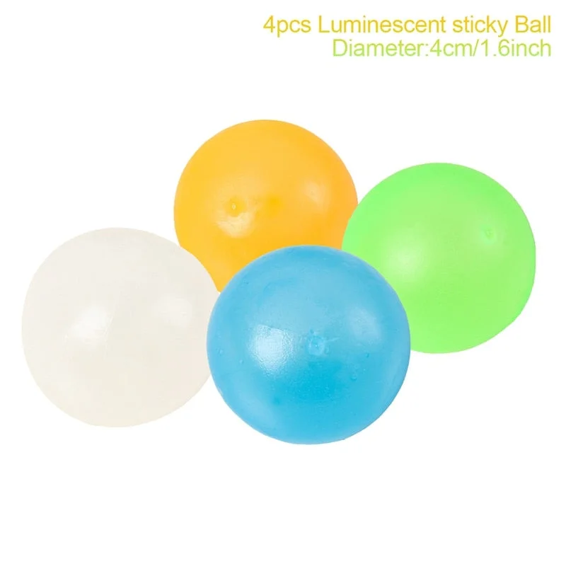 Glowing Sticky Balls