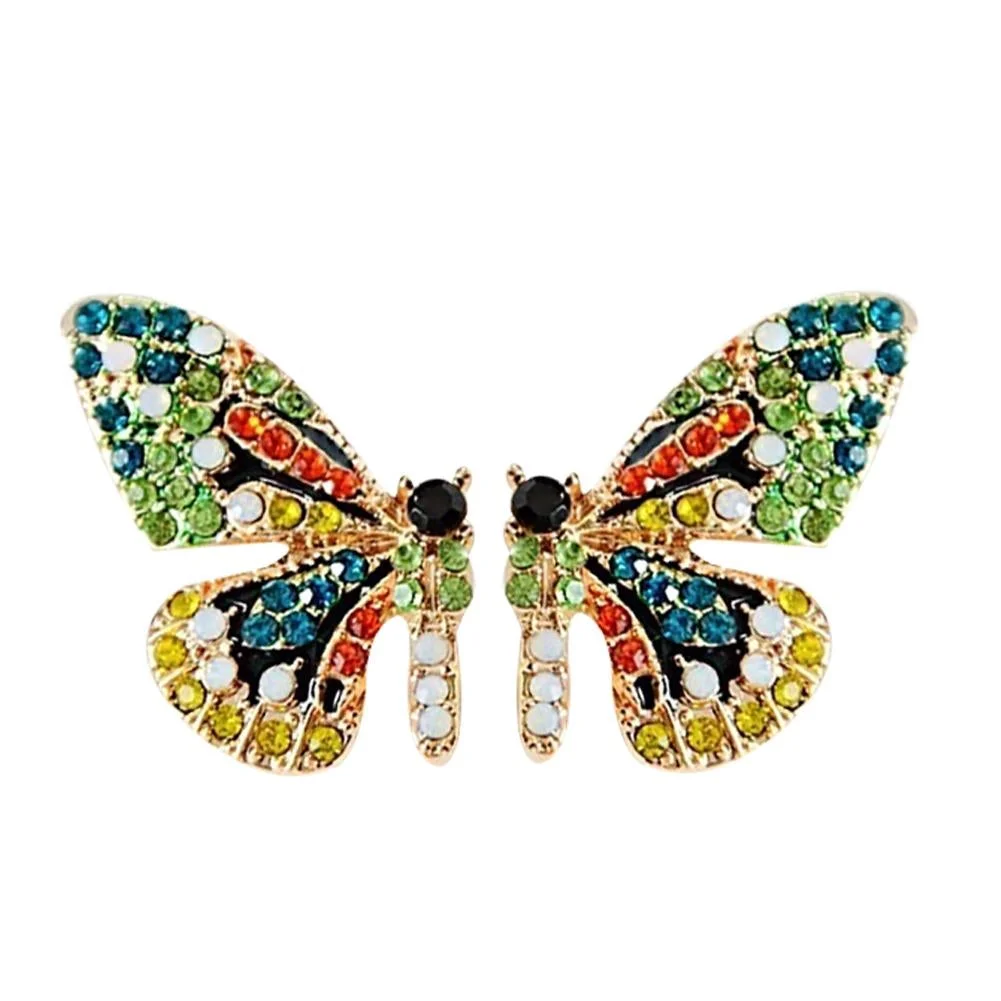 Colorful Butterfly Earrings