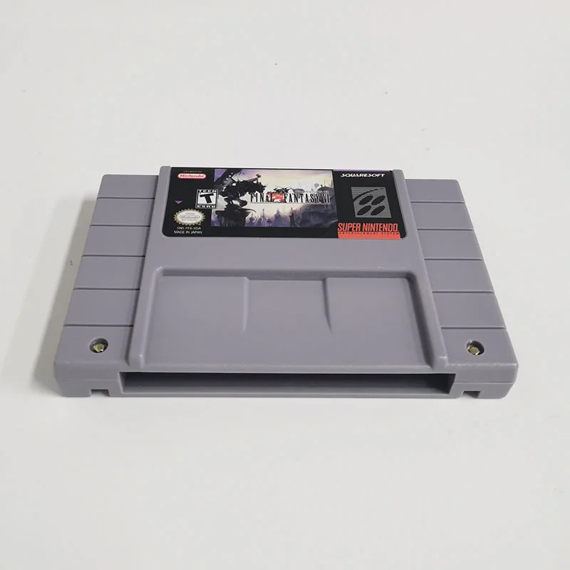 Final Fantasy VI SNES For Super Nintendo Entertainment System - 16 Bit US Version Game Cartridge