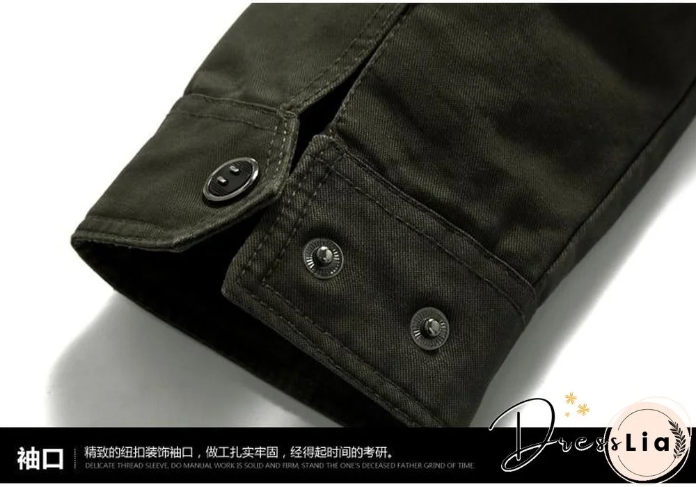 Cotton Military Jacket Men coat Soldier MA1 Style Army Jackets Male Brand Mens Bomber Jackets Plus Size M-6XL