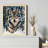 Wolf - 9CT Full Beaded Cross Stitch Kit(31x40cm)