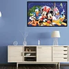 (Big Size)Disney - 11CT Stamped Cross Stitch - 65*40cm - Disney