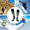 Winter Thermal Ski Socks Thicken Warm Hiking Socks Over-The-Knee Wool Socks