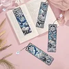 (US Local)Christmas Owl A5 Size Diamond Painting Notebook Set with 4Pcs Bookmark Gift