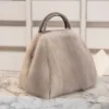 Ladies Fashion High Quality Fur Bag Mink Hair Styling Handbag Real Fur Lady Bag Charming Charm Luxury Handbag New 2023