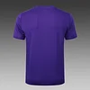 Joyfball 2025/2026 Real Madrid Short sleeve pre-match training Purple Jersey+Shorts  1:1 Thai Quality