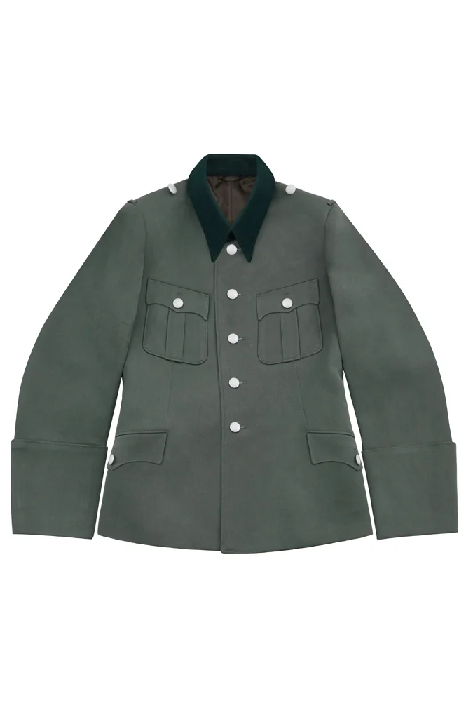   Elite German M1937 Officer Gabardine Service Tunic Jacket German-Uniform
