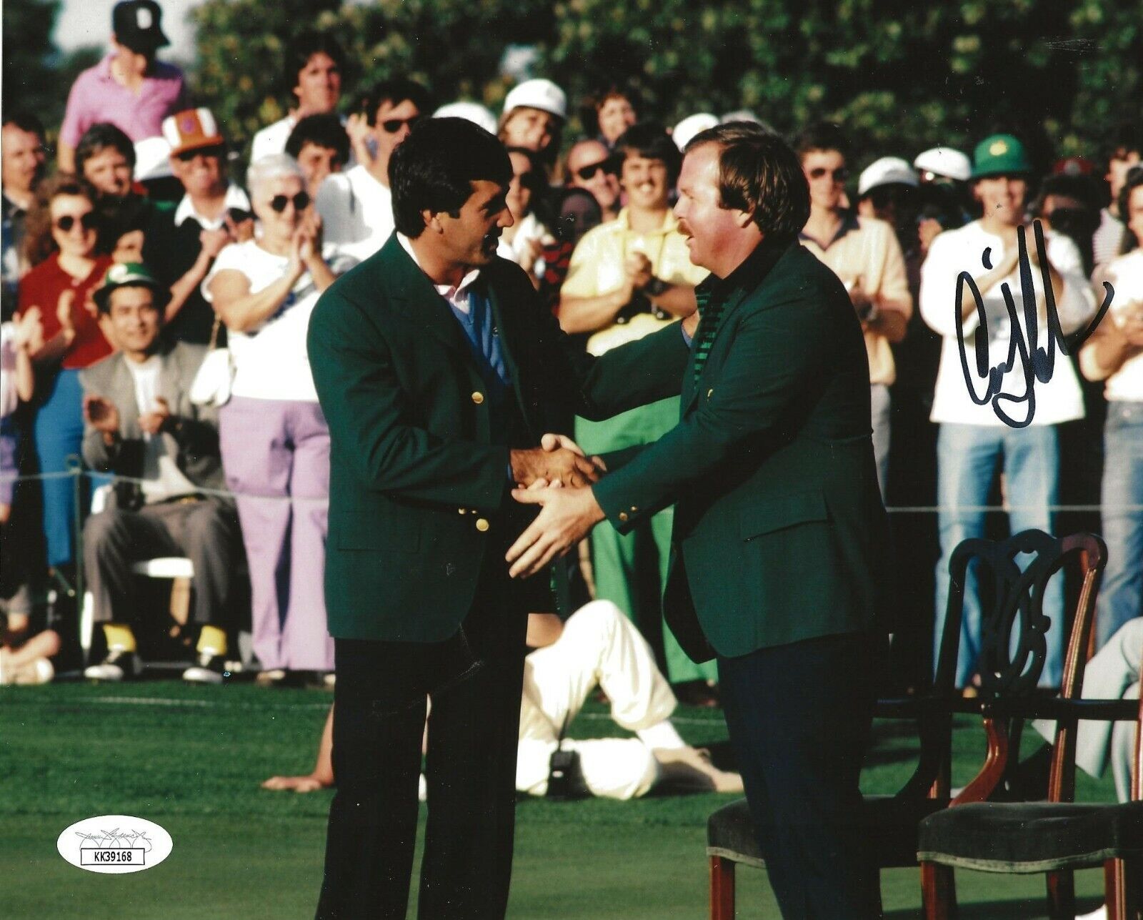 Craig Stadler signed Masters Green Jacket 8x10 Photo Poster painting autographed JSA