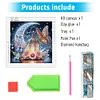 Diamond Painting-DIY Crystal Rhinestone Crescent Butterfly