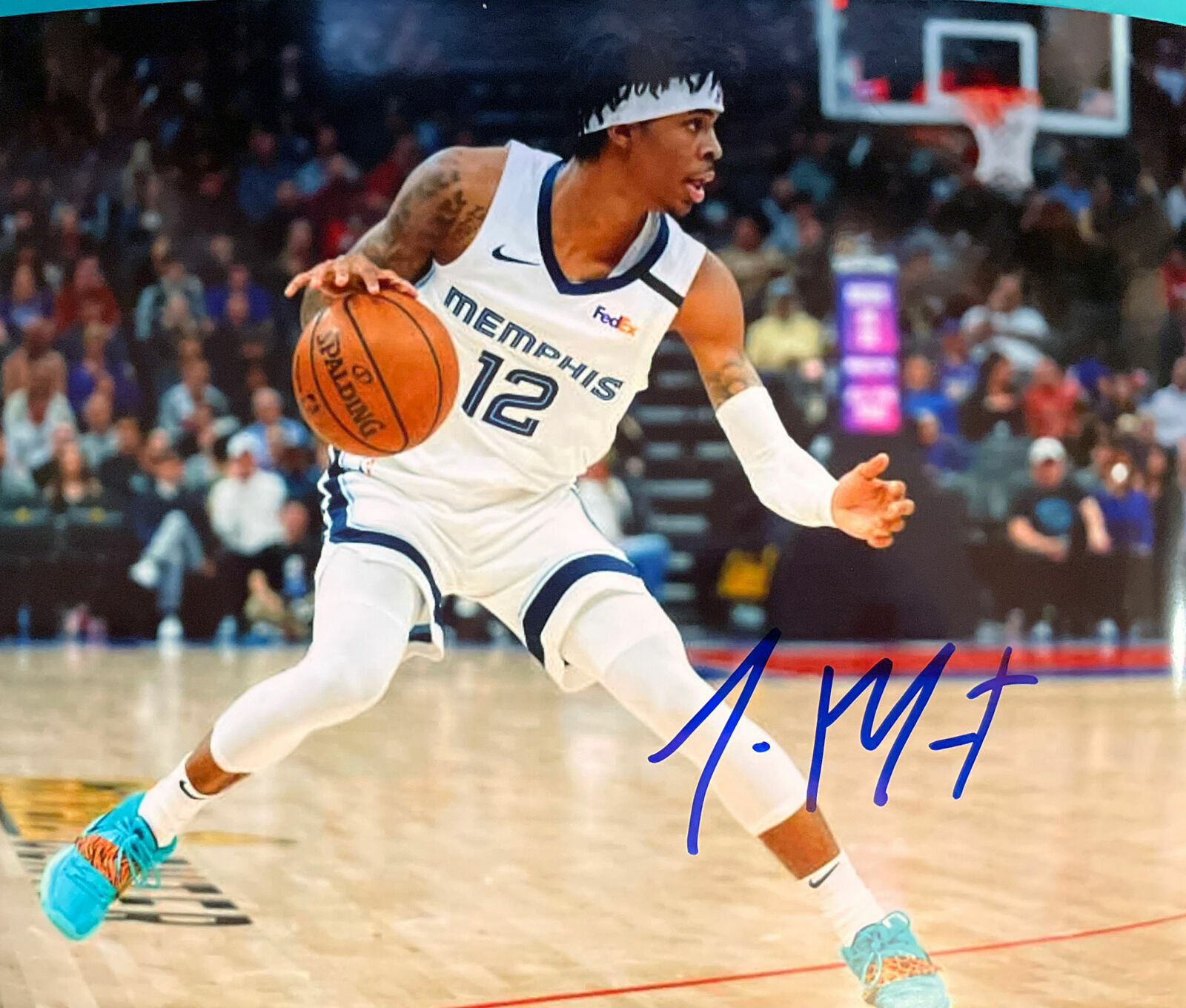 Ja Morant Autographed Signed 8x10 Photo Poster painting ( Grizzlies ) REPRINT