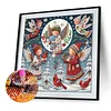 Weihnachten Engel 5d DIY Sonderform Teilbohrer Dimond Gemälde Wanddekor30x30cm