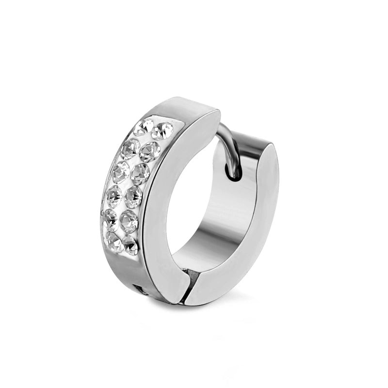 Minimalist Geometric Stainless Steel Earrings Polishing Stainless Steel Earrings