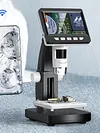 1000X Digital Microscope 4.3inch Screen Soldering Coin Microscope w/ 8 LED Light