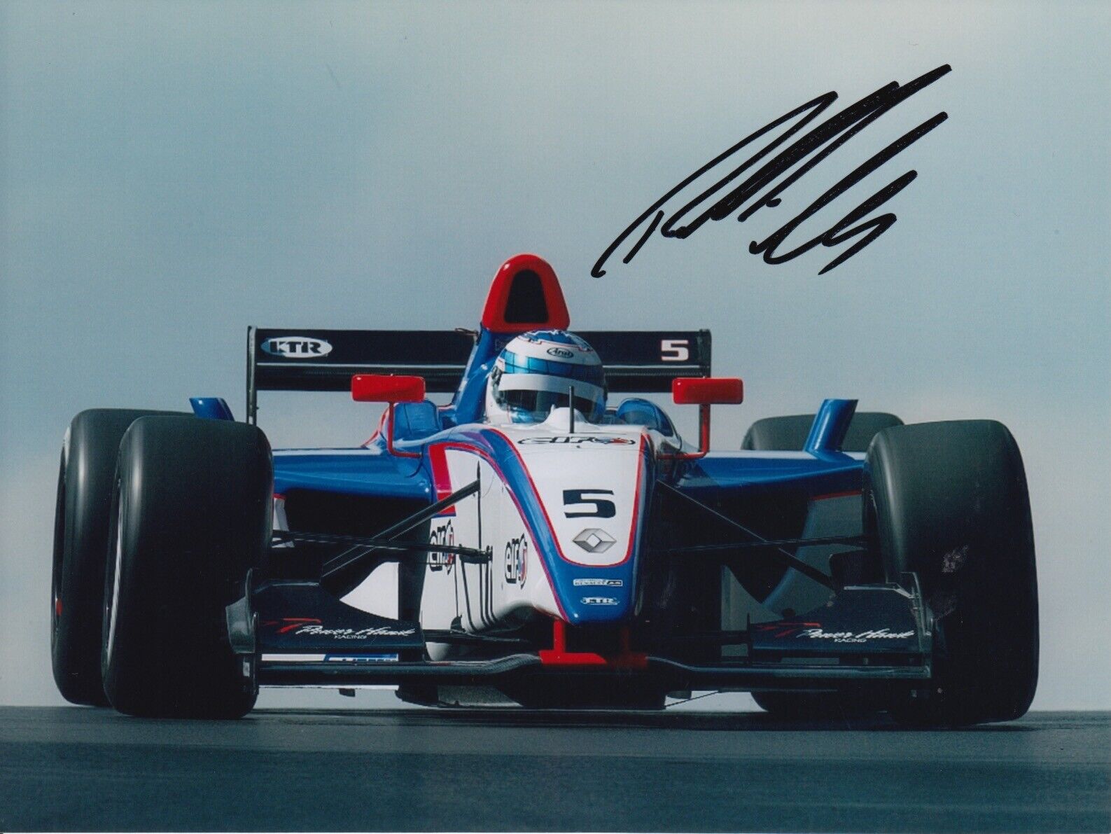 Robbie Kerr Hand Signed 8x6 Photo Poster painting - Renault World Series Autograph 19.