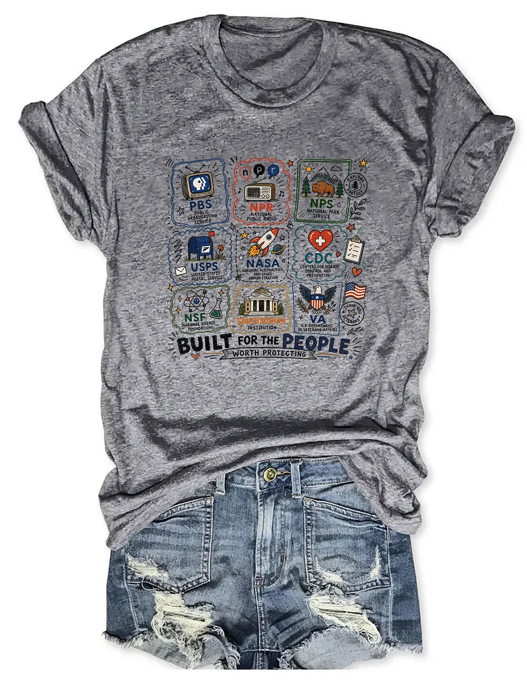 Built For The People T-shirt