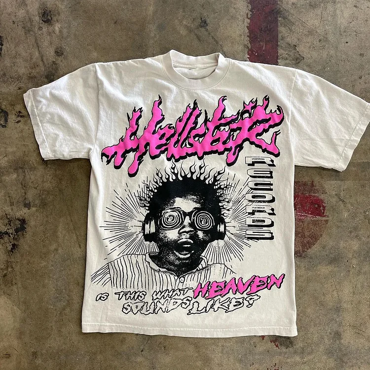 Vintage Hellstar Brainstorm Graphic T-Shirt