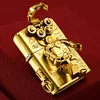 Steampunk Gear Mechanical Bear kerosene Lighter Copper Handmade Violent Bear Wearable Trendy Play