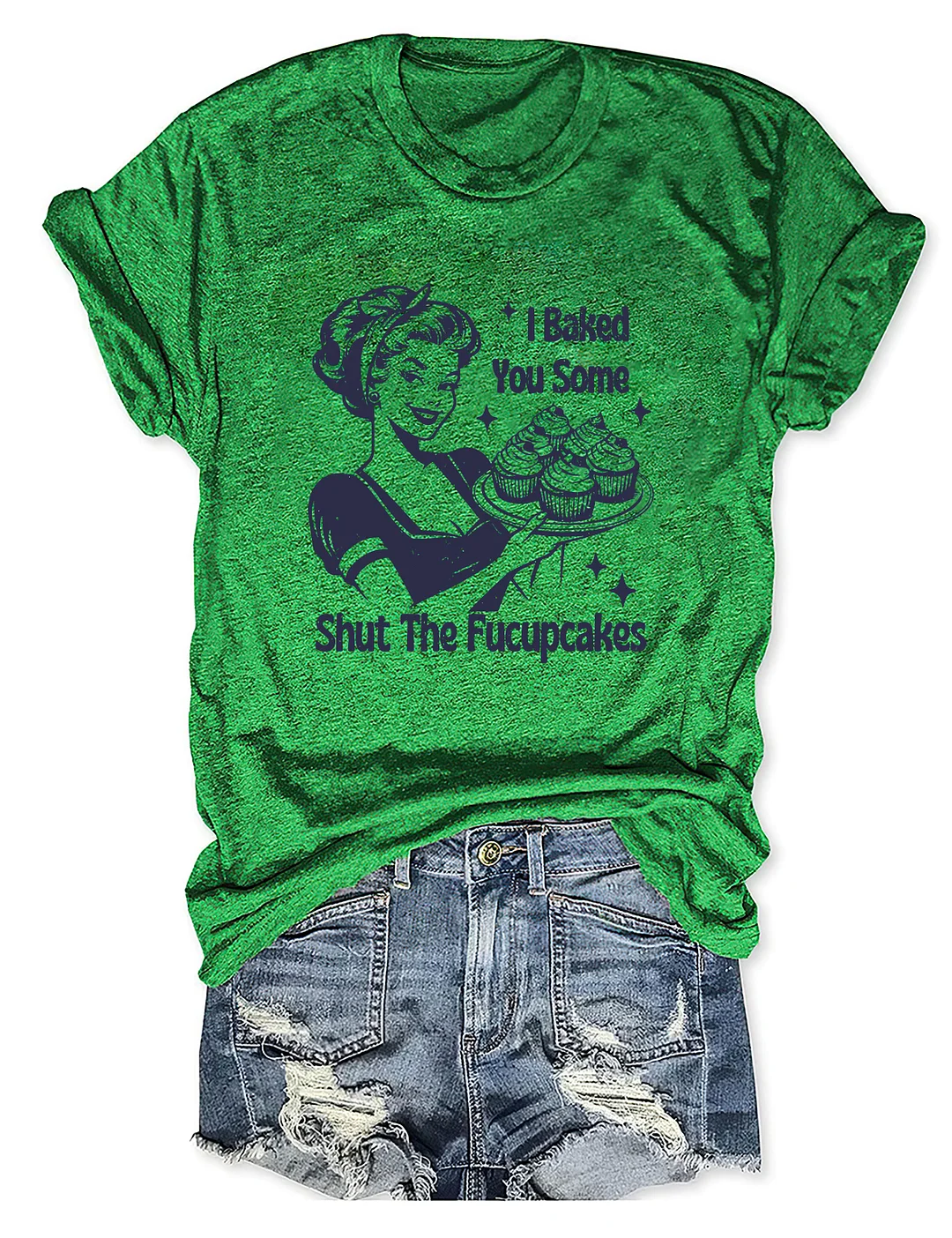 Shut The Fucupcakes Funny T-shirt