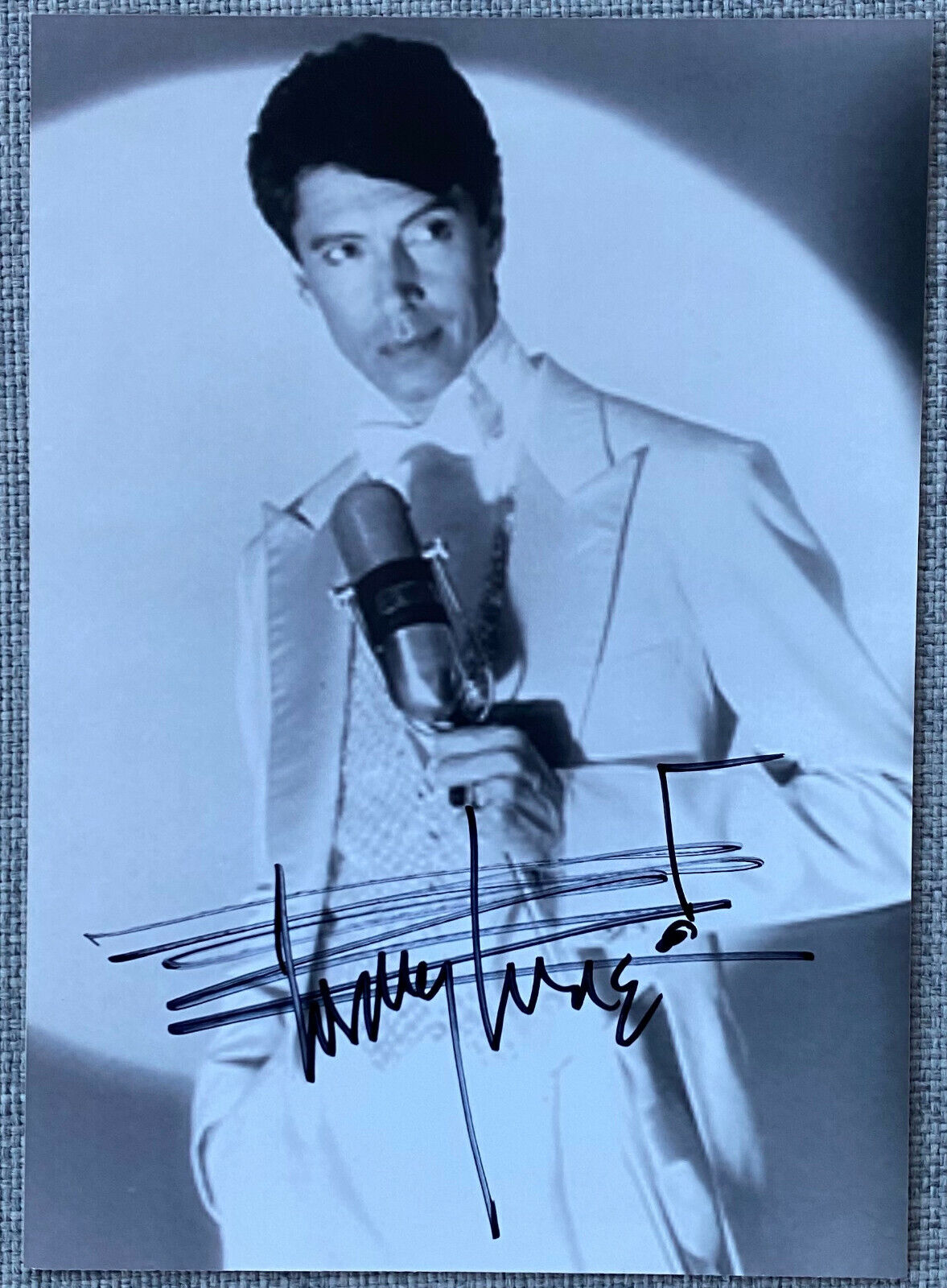 Tommy Tune Signed In-Person 5x7 B&W Photo Poster painting - Authentic