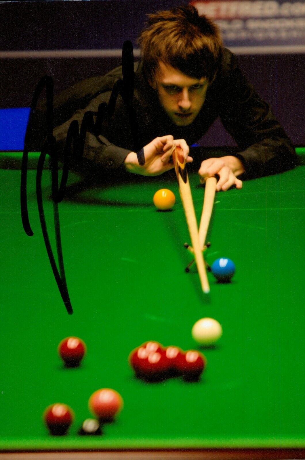 Judd Trump Signed 6x4 Photo Poster painting Snooker Crucible Genuine Autograph Memorabilia + COA