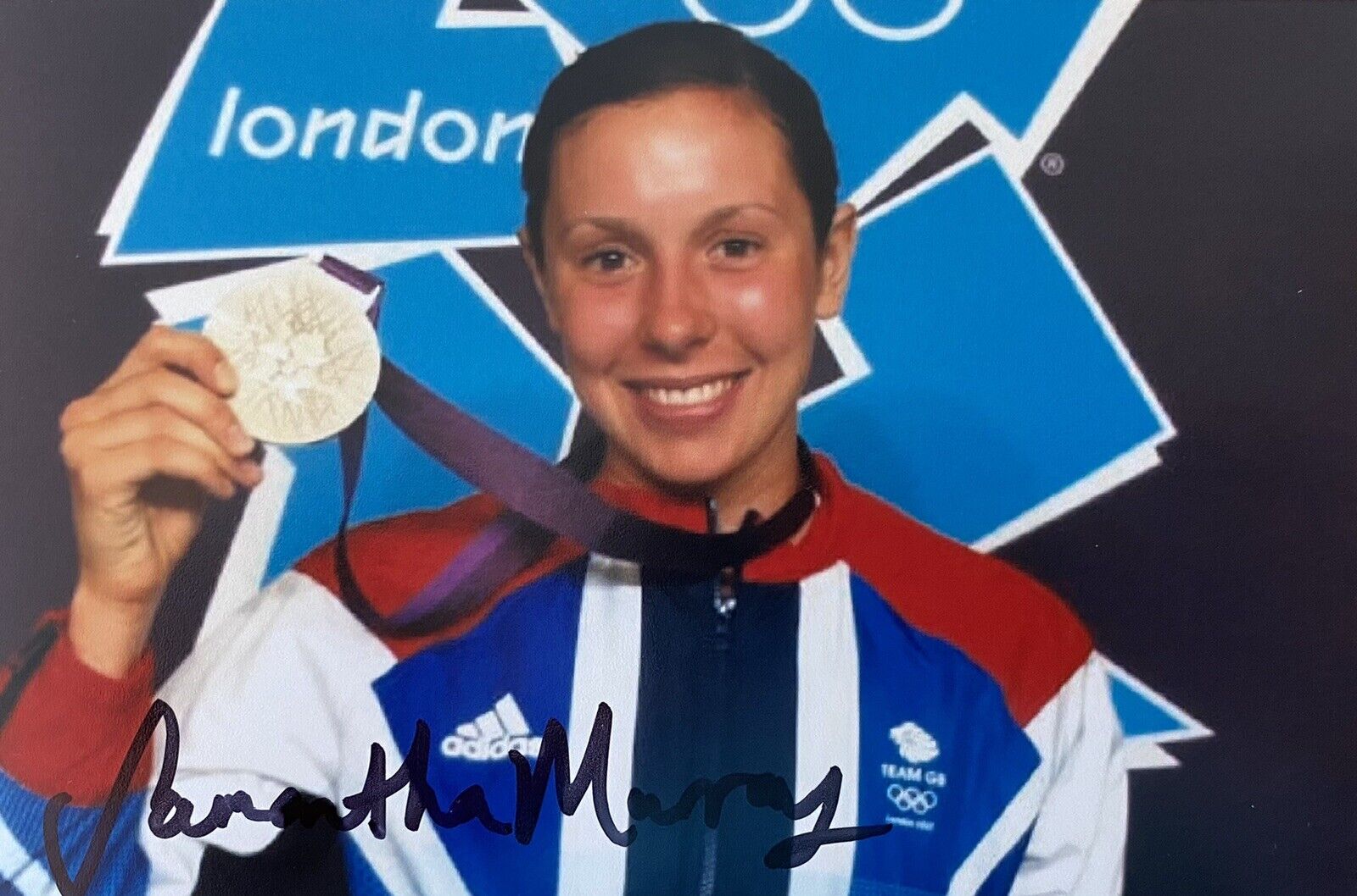 Samantha Murray Genuine Signed 6X4 Photo Poster painting - Team GB - Olympics - Pentathlete 5