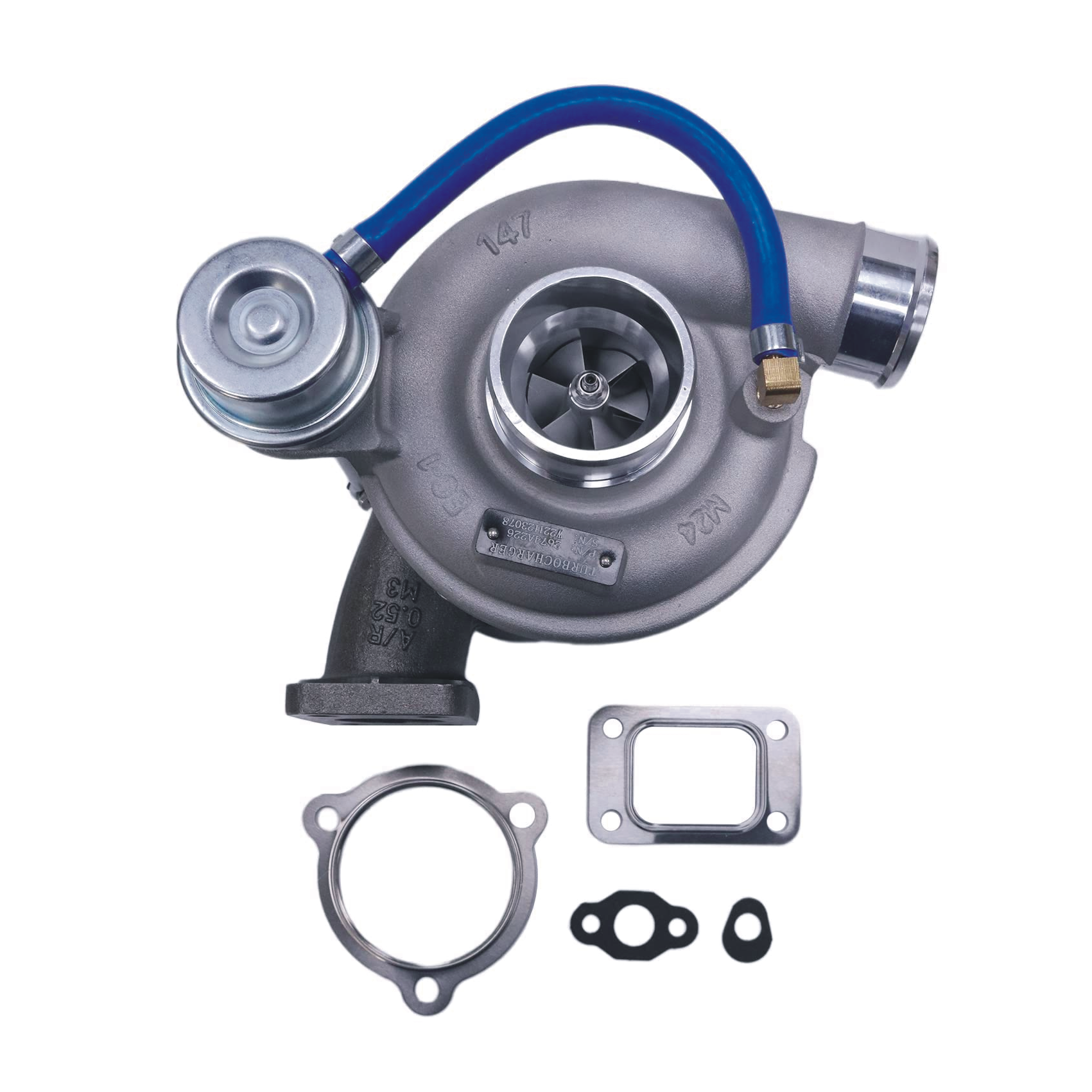 Generator set spare parts GT2556S Turbocharger 711736-5026S 2674A226 Compatible with Perkins Engine 1104C-44T 1104C-E44T