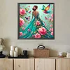 Diamond Painting -DIY Round Drill Elegant Beauty(40x40cm)