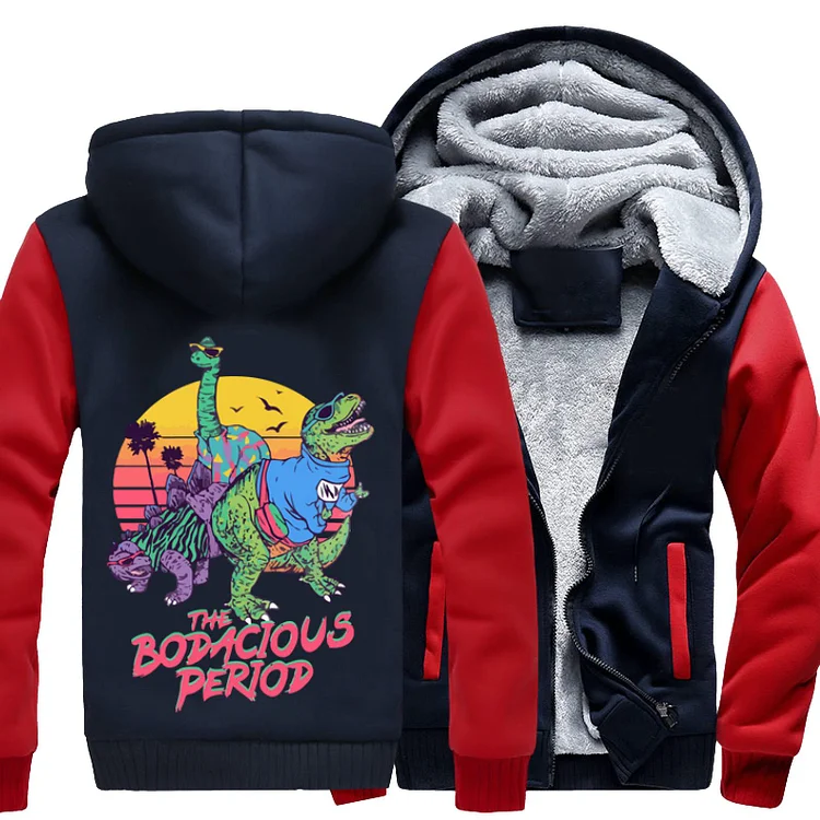 The Bodacious Period, Dinosaur Fleece Jacket