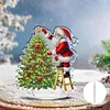 DIY Santa Claus And Tree Diamond Painting Ornaments (Double-Sided)
