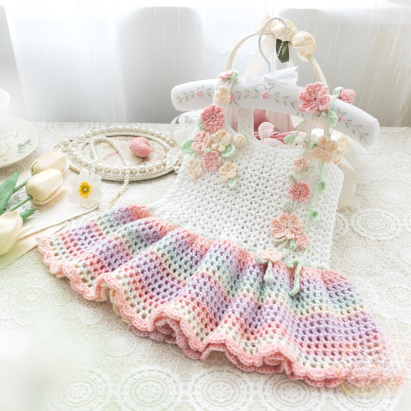 DIY Weaving Kit - Handcrafted Macrame and Crochet Cotton Yarn