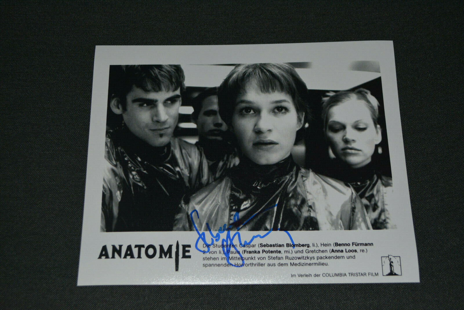 SEBASTIAN BLOMBERG signed autograph In Person 8x10 20x25 cm ANATOMY