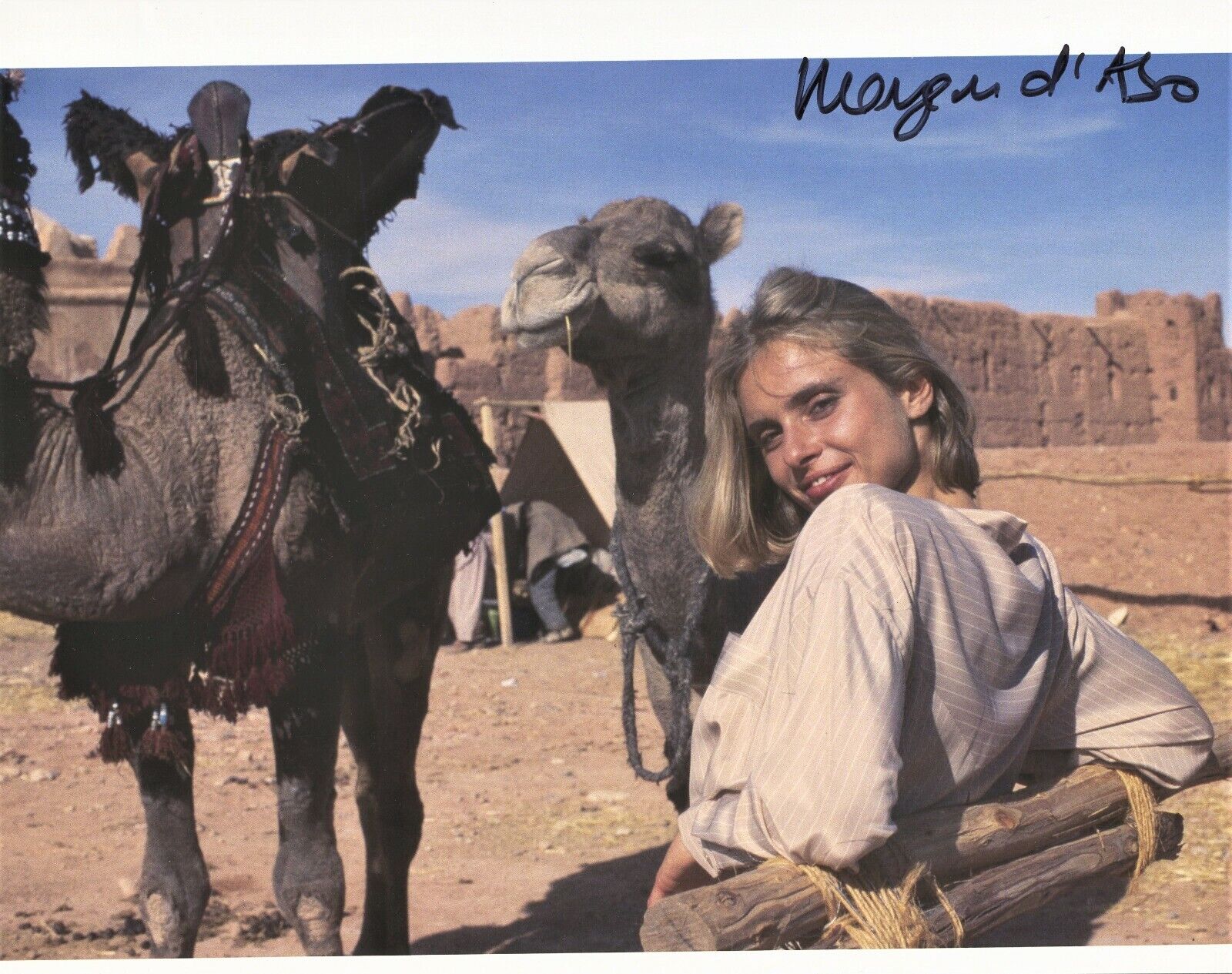 MARYAM D'ABO In-person Signed Photo Poster painting