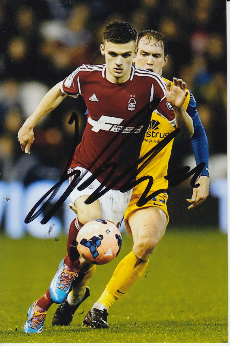 NOTTINGHAM FOREST HAND SIGNED JAMIE PATERSON 6X4 Photo Poster painting 4.