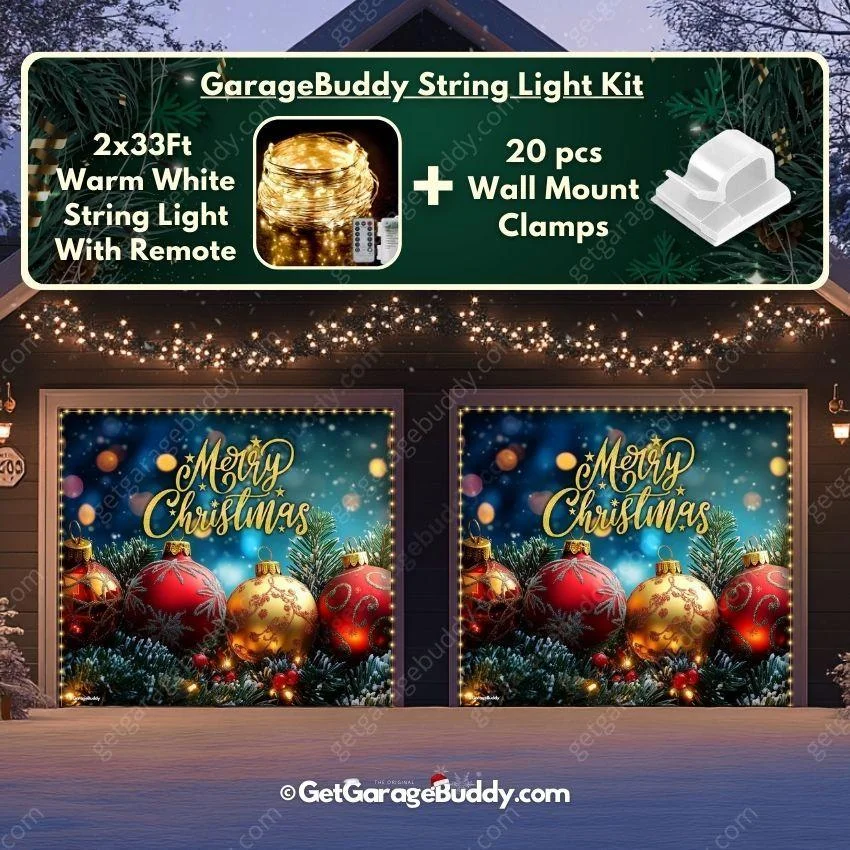 Merry Christmas | Christmas Garage Door Cover
