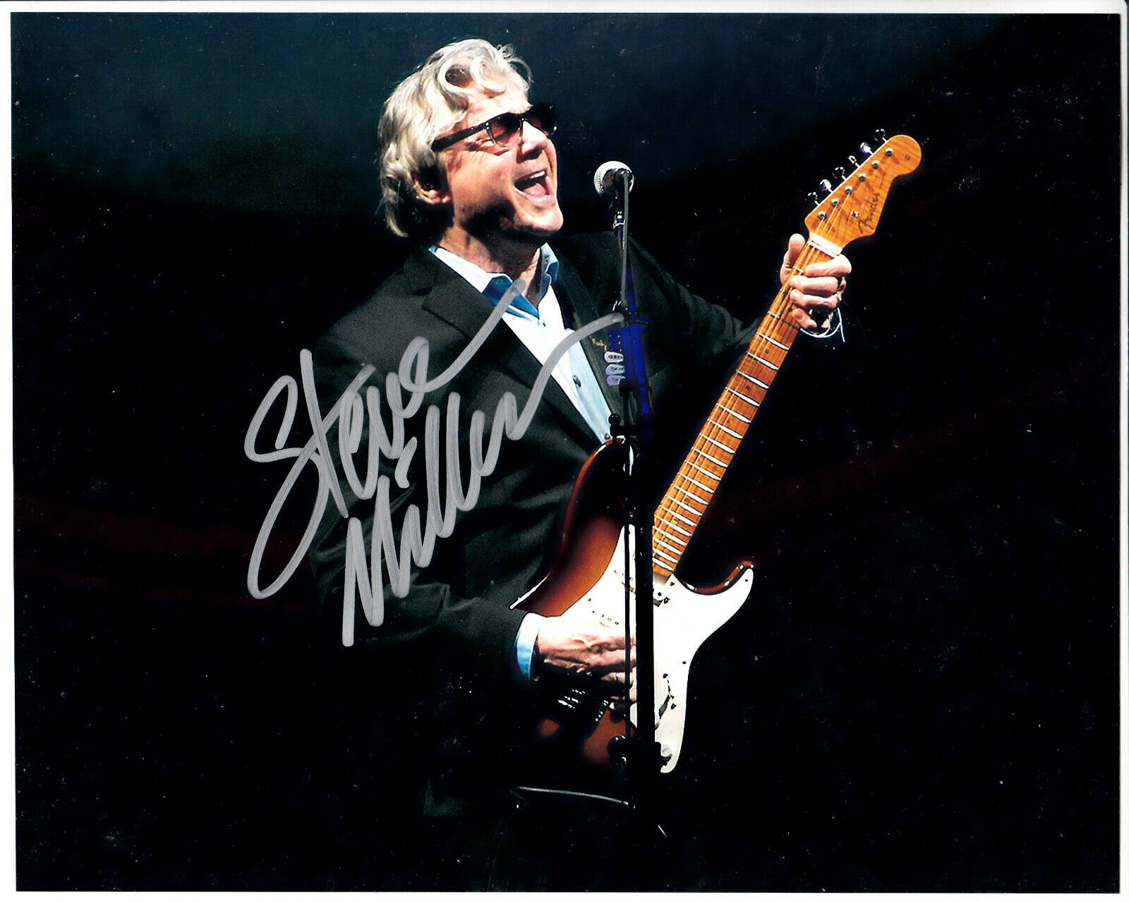 Steve Miller autograph Signed 8x10