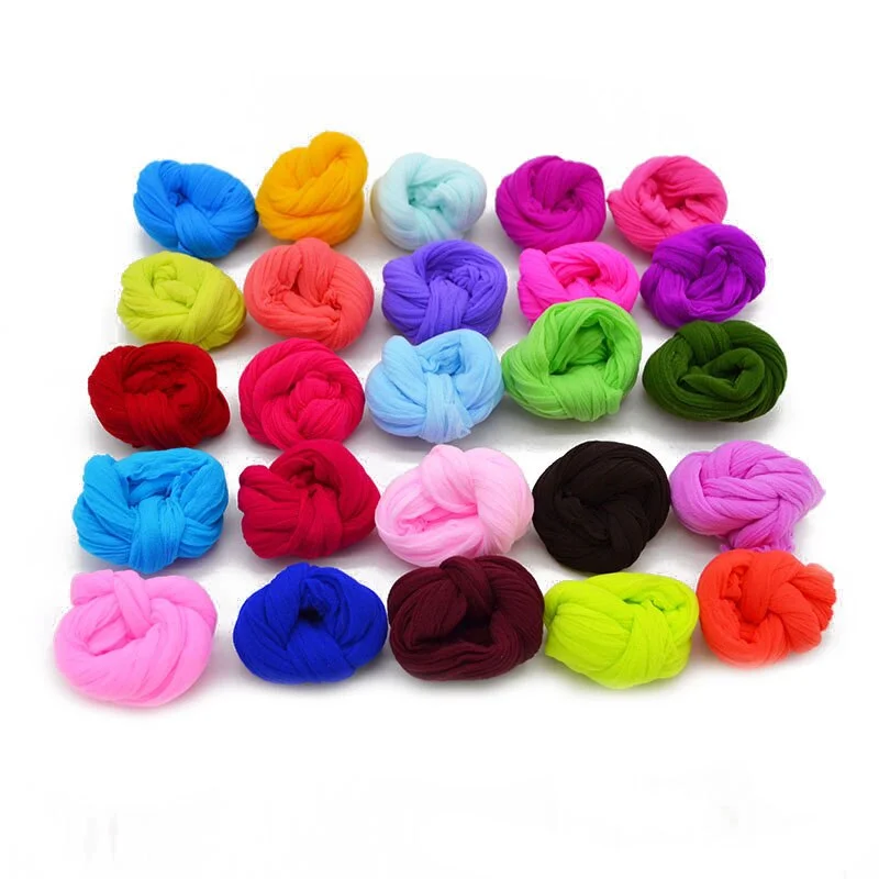 5pcs Tensile Nylon Stocking DIY Ronde Flower Making Material Handmade Craft Accessory Wedding Home DIY Nylon Flower Garden Decor