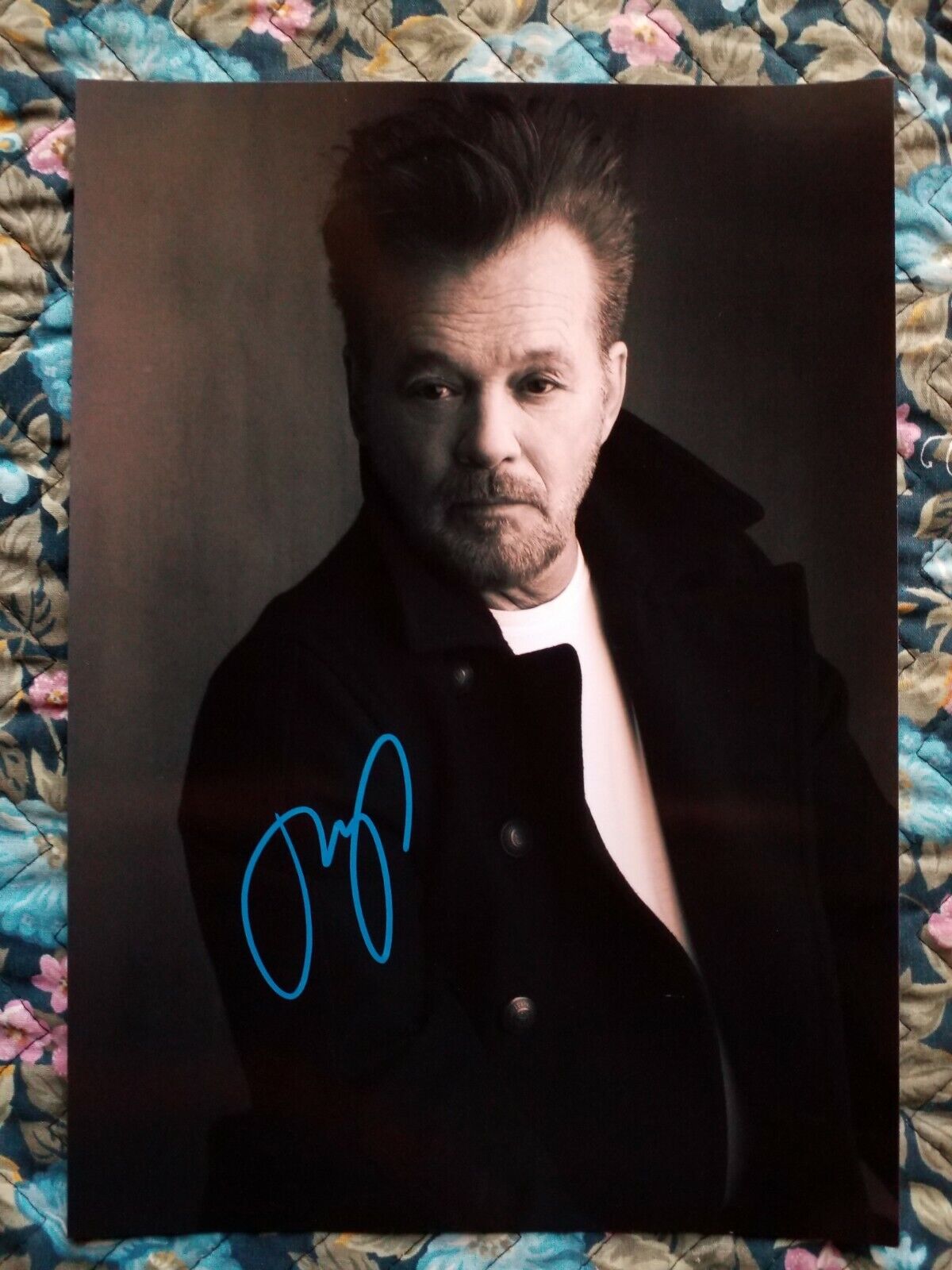 John Cougar Mellencamp Signed Autograph 8.2 x 11.7 Photo Poster painting