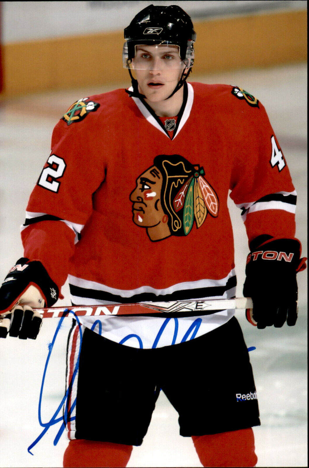 Shawn Lalonde SIGNED autographed 4x6 Photo Poster painting CHICAGO BLACKHAWKS #3